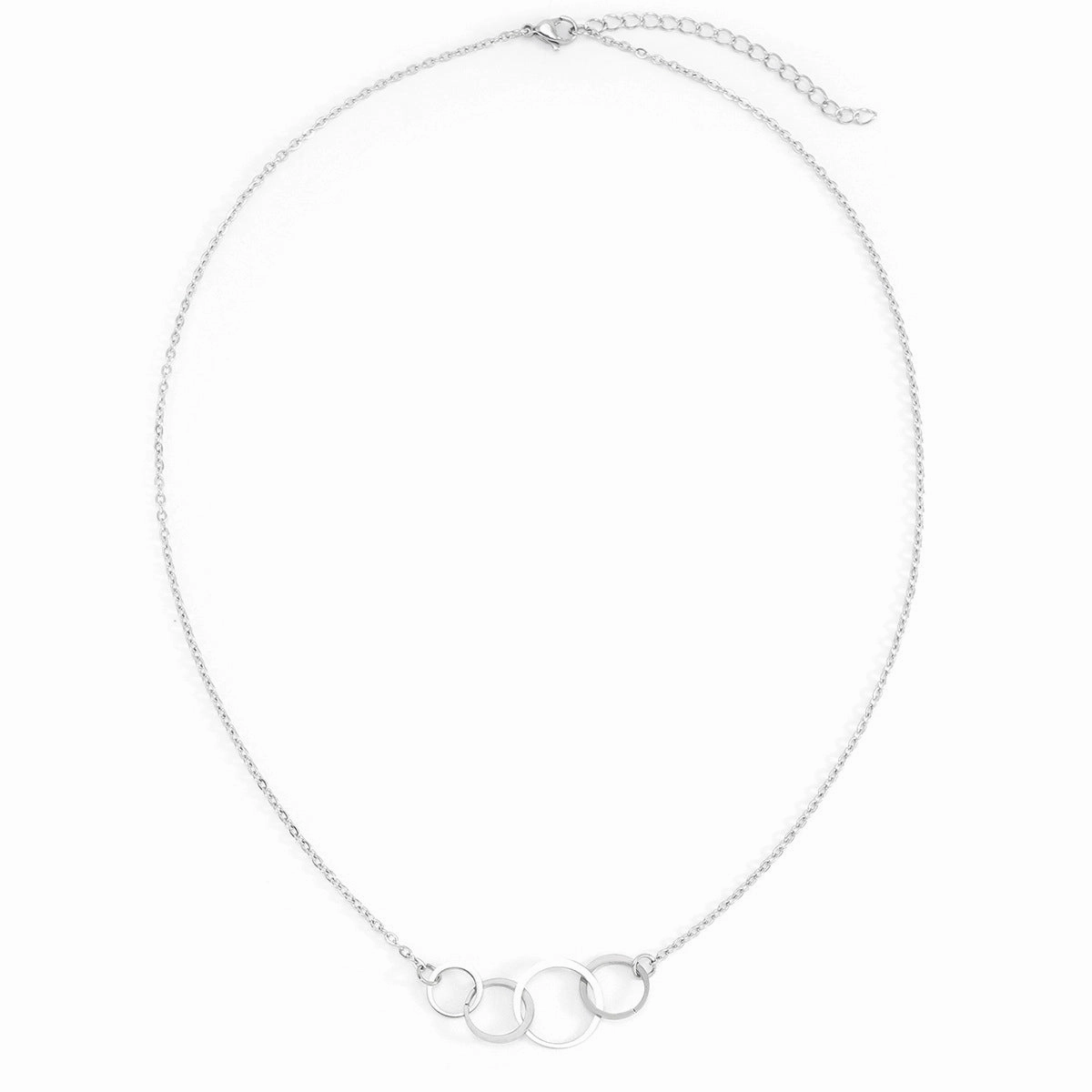 Wholesale Circle Pendant Stainless Steel Necklace