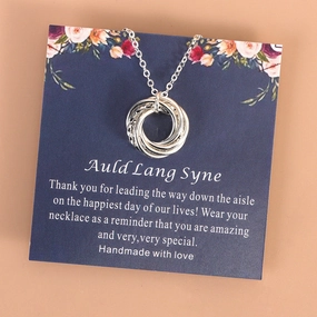 Wholesale Circle Pendant Stainless Steel Necklace