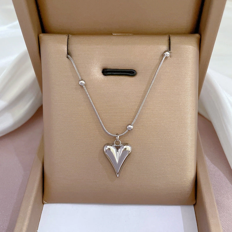 Wholesale Clavicle Titanium Steel Necklaces