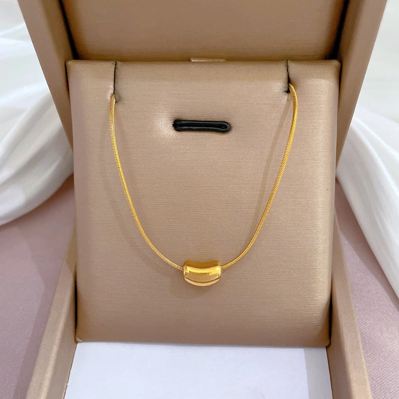 Wholesale Clavicle Titanium Steel Necklaces