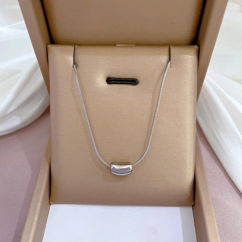 Wholesale Clavicle Titanium Steel Necklaces