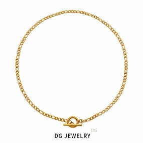 Wholesale Coarse Mineral Clavicle Neck Chain OT Buckle Design Cuban Chain Titanium Steel Necklaces