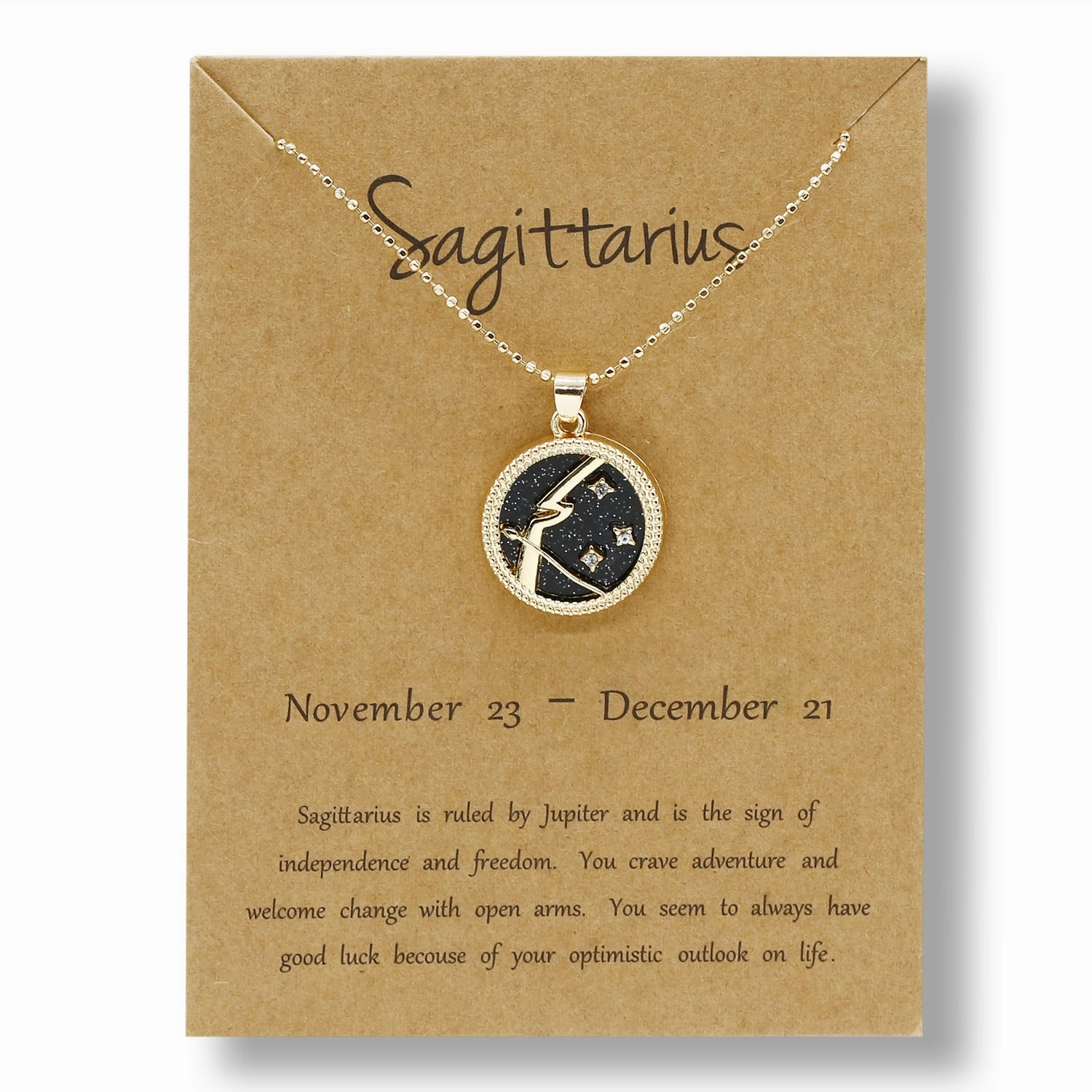 Wholesale Coin Gold Day and Night Twelve Constellations Alloy Clavicle Chain