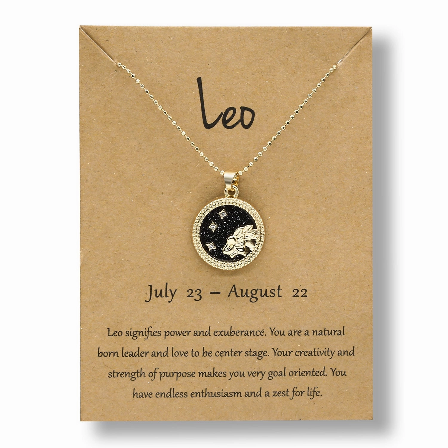 Wholesale Coin Gold Day and Night Twelve Constellations Alloy Clavicle Chain
