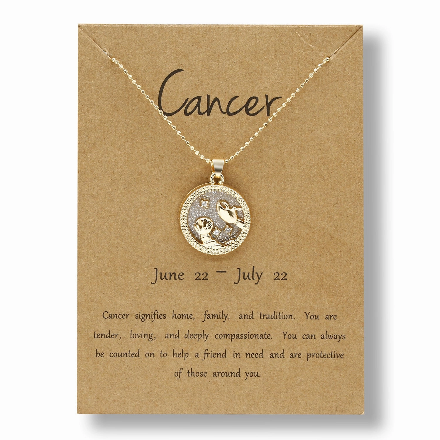 Wholesale Coin Gold Day and Night Twelve Constellations Alloy Clavicle Chain