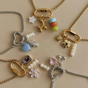 Wholesale Colored 12 Birthday Stones Diy Female Twelve Birthday Stone Cube Colored Zircon Pendant