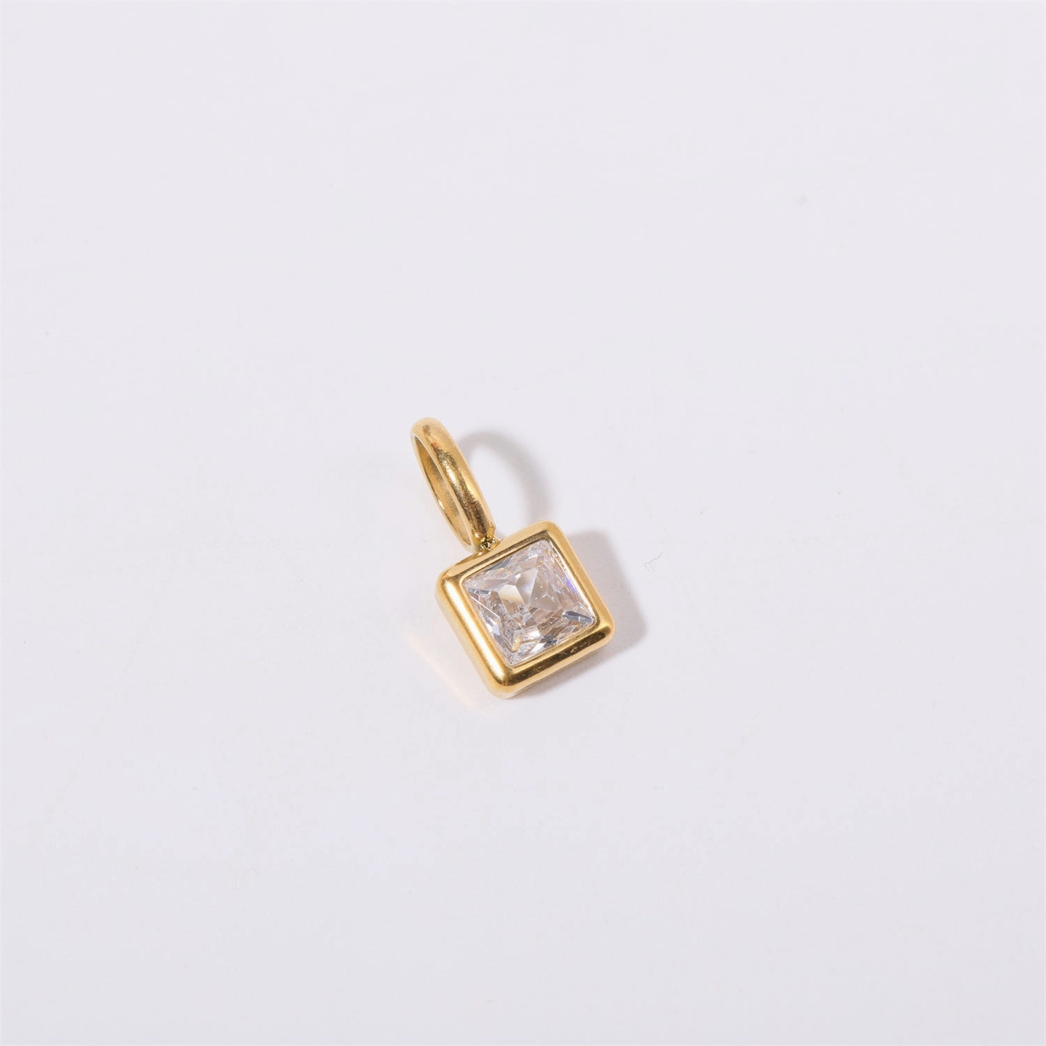 Wholesale Colorful 12 Birthstone Pendant Diy Accessories Necklace
