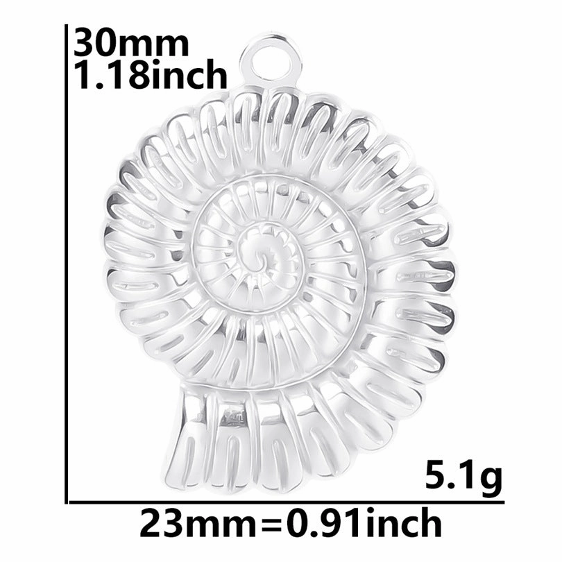 Wholesale Colorful Golden Spiral DIY Jewelry Accessories