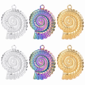 Wholesale Colorful Golden Spiral DIY Jewelry Accessories