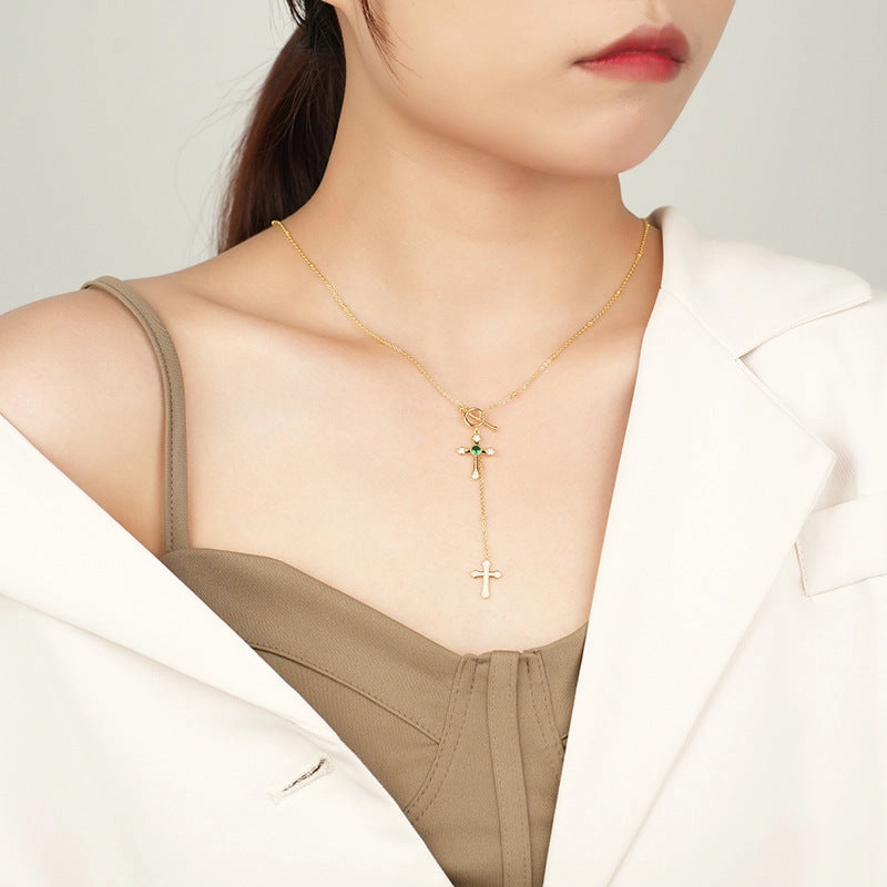 Wholesale Copper Cross Necklace