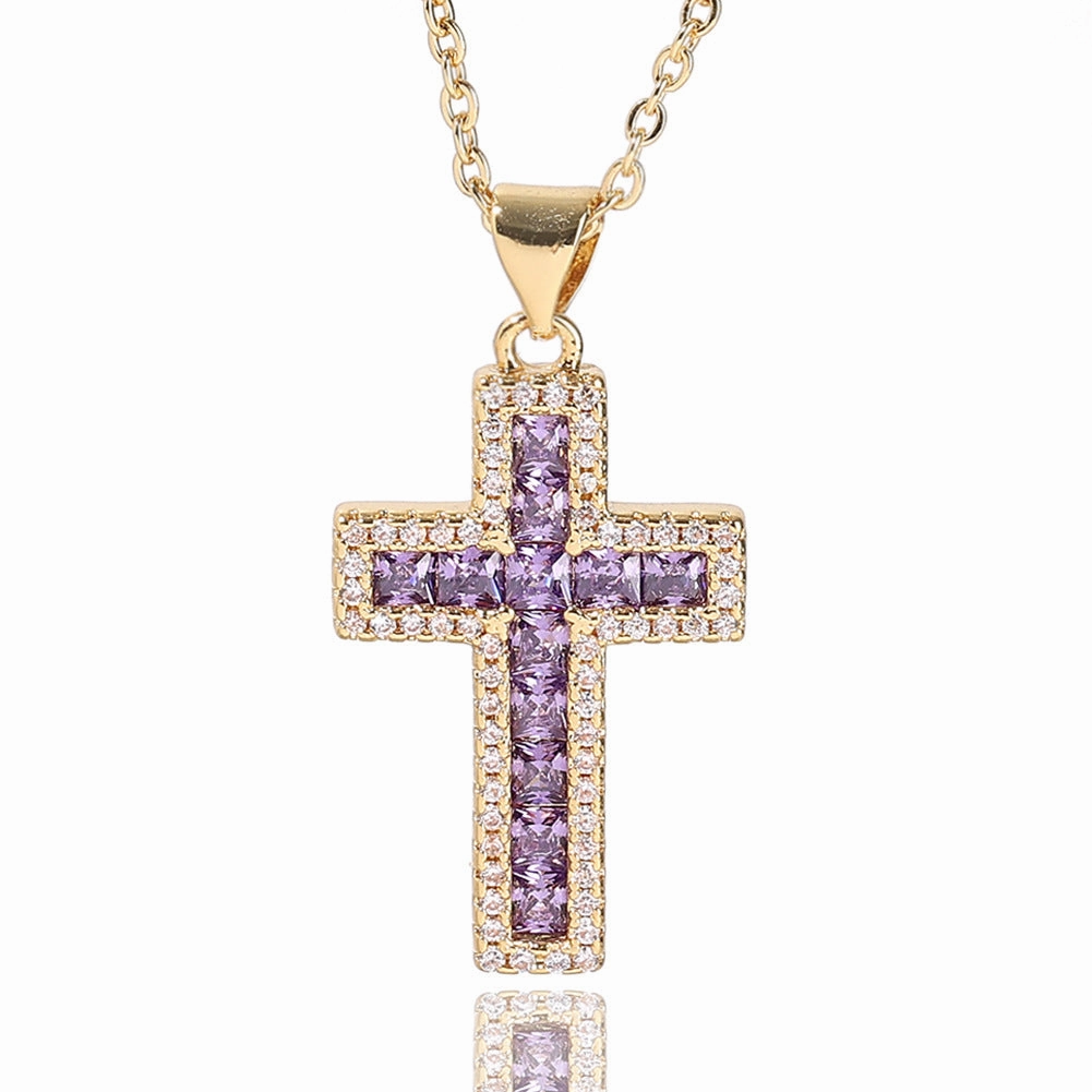 Wholesale Copper Cross Pendant Necklace