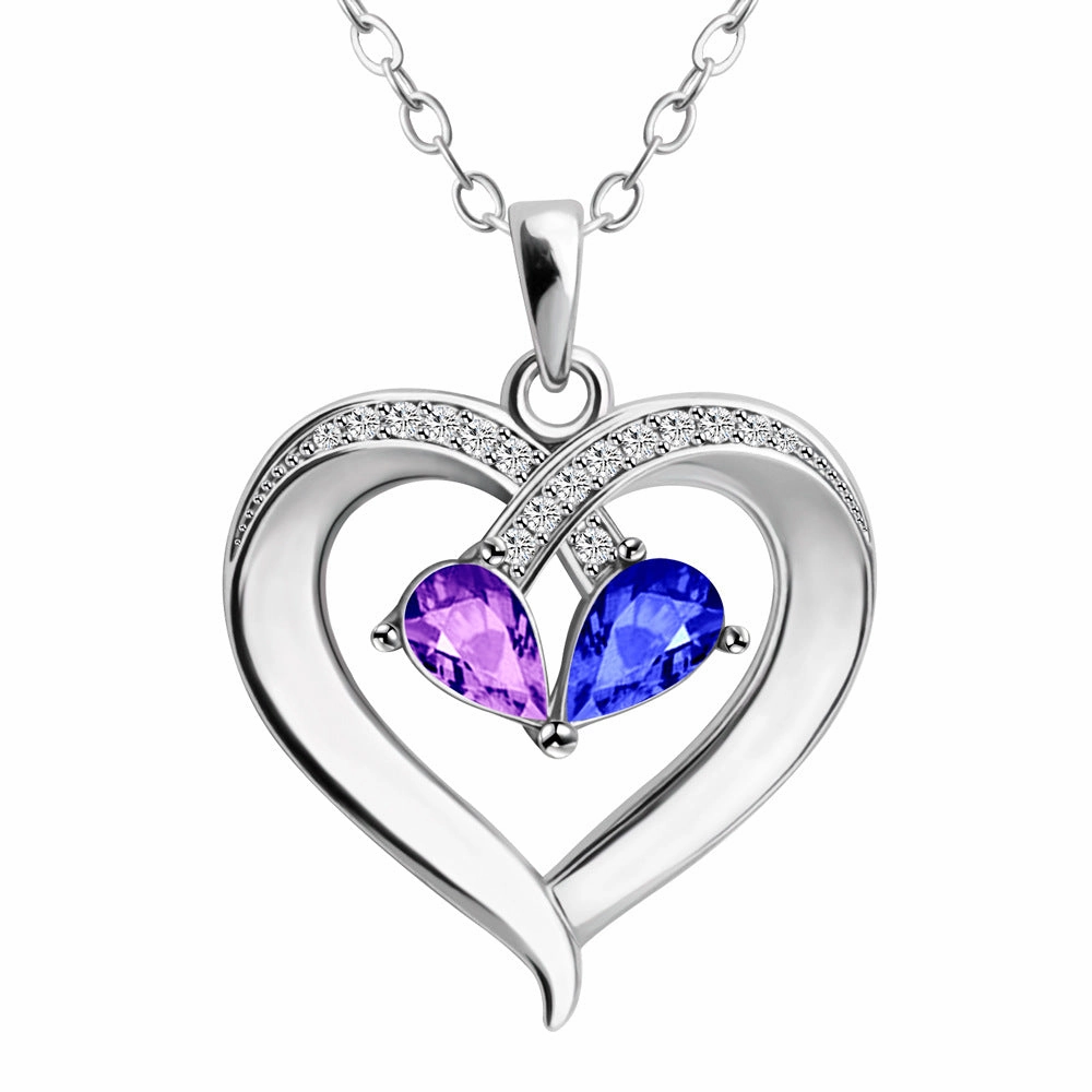Wholesale Copper Drop Heart Necklace
