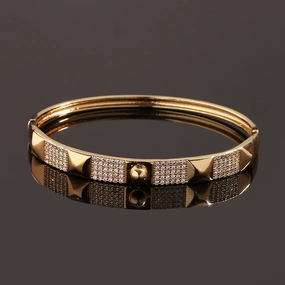 Wholesale Copper Micropaved Zirconia Bracelet