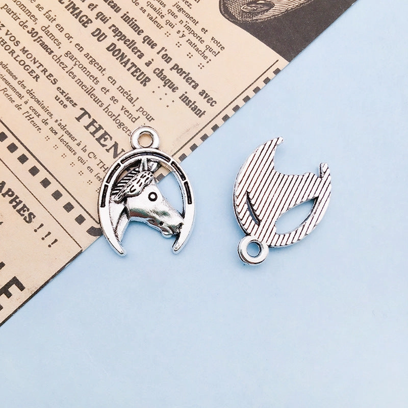Wholesale Cowboy Collection: Silver Alloy Cowboy Hat, Cowboy Boots, Necklace, Bracelet, Pendant