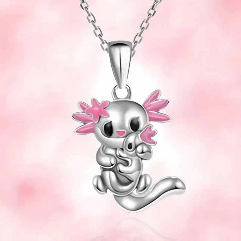 Wholesale Creative cute cartoon animal necklace for women and children