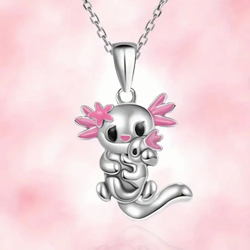 Wholesale Creative cute cartoon animal necklace for women and children