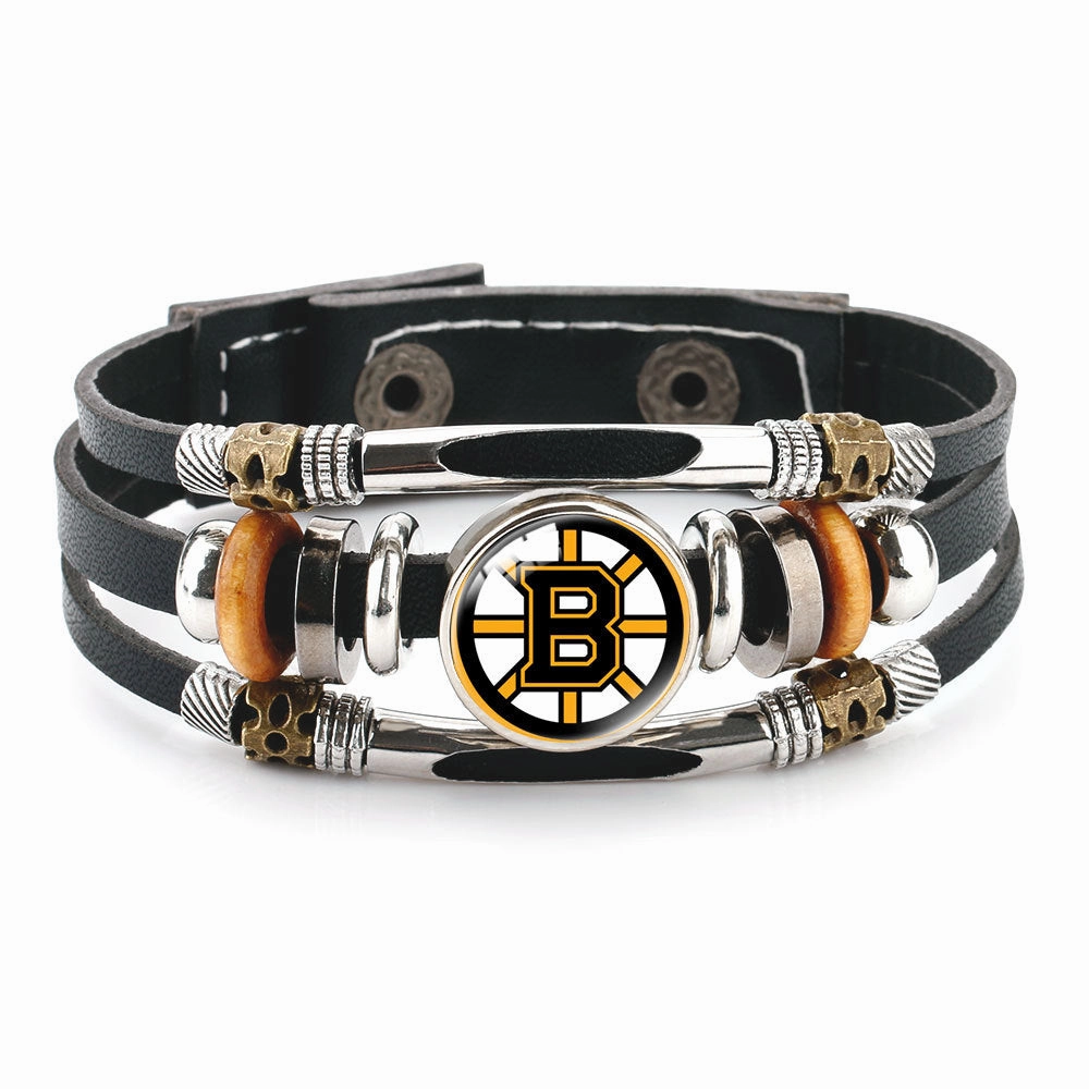 Wholesale Creative Leather Multi Layer Handmade Leather Bracelet