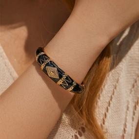 Wholesale Creative Oil Drop Series Round Alloy Bracelet