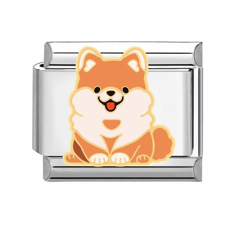 Wholesale Creative Personality Dog animal Handmade Craft Diy Pendant