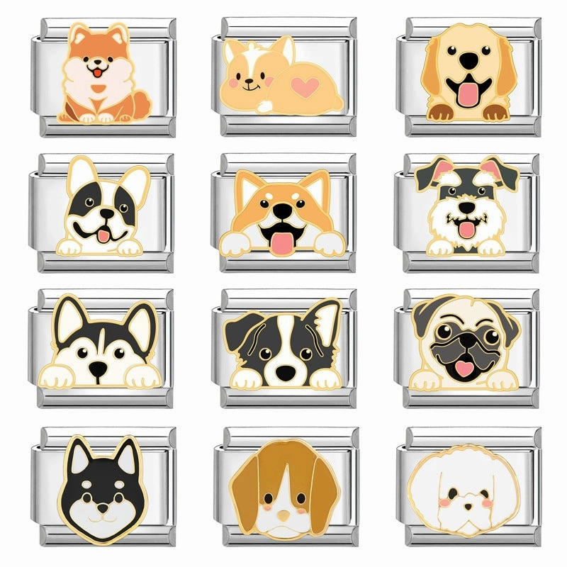 Wholesale Creative Personality Dog animal Handmade Craft Diy Pendant
