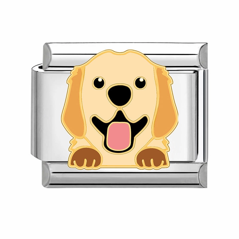 Wholesale Creative Personality Dog animal Handmade Craft Diy Pendant