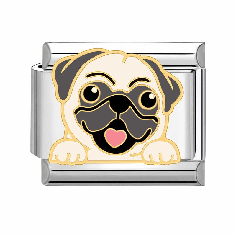 Wholesale Creative Personality Dog animal Handmade Craft Diy Pendant