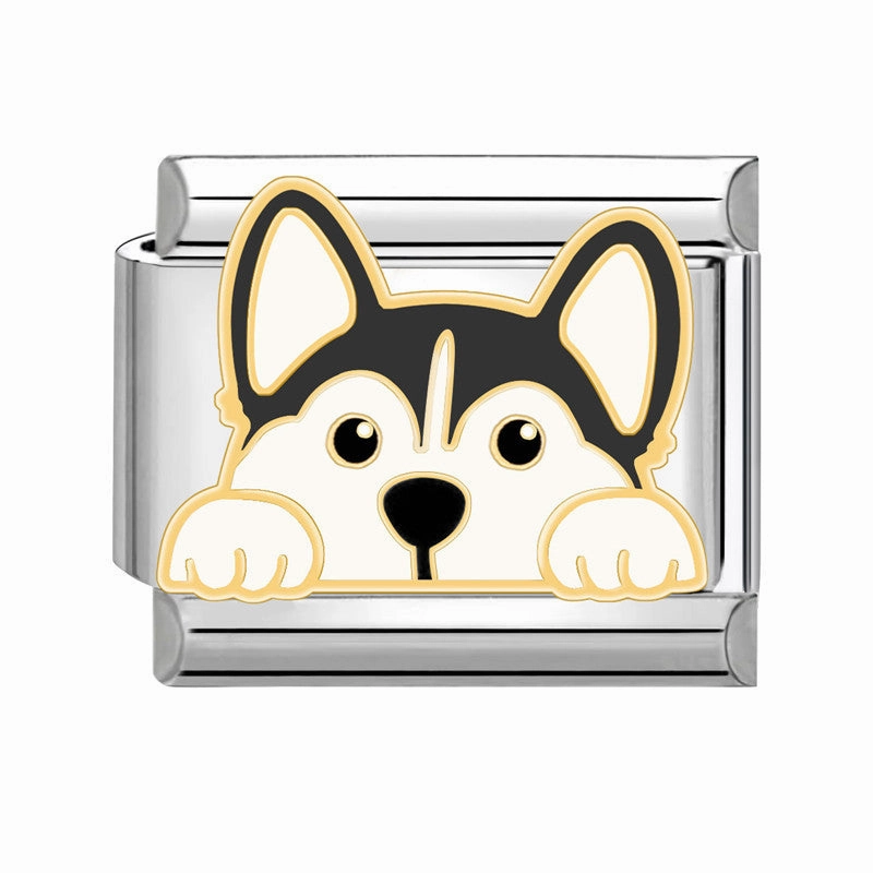 Wholesale Creative Personality Dog animal Handmade Craft Diy Pendant