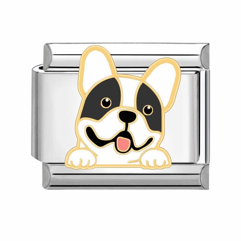 Wholesale Creative Personality Dog animal Handmade Craft Diy Pendant