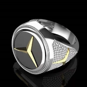 Wholesale Creative Personalized Punk Style Hip Hop Rings