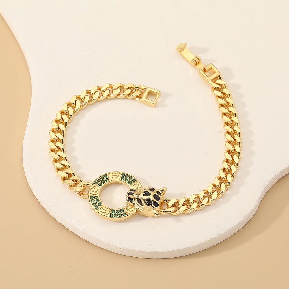 Wholesale Creative Vintage Leopard Bracelet