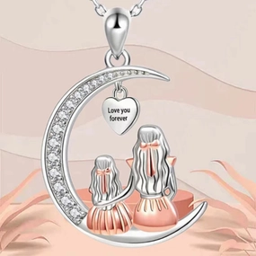 Wholesale Crescent Moon Personalized Simple Necklace