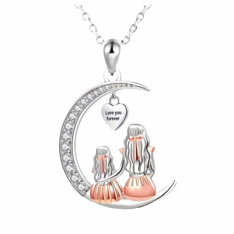 Wholesale Crescent Moon Personalized Simple Necklace