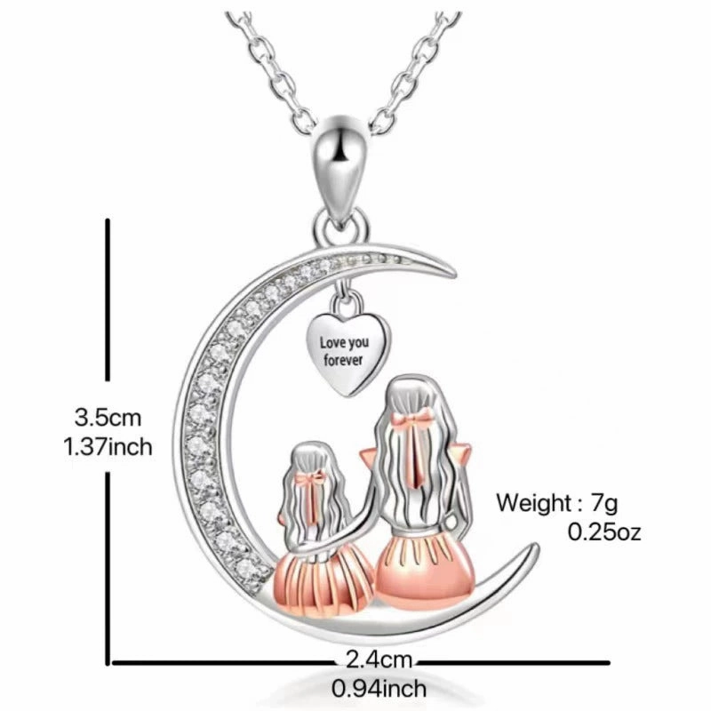 Wholesale Crescent Moon Personalized Simple Necklace