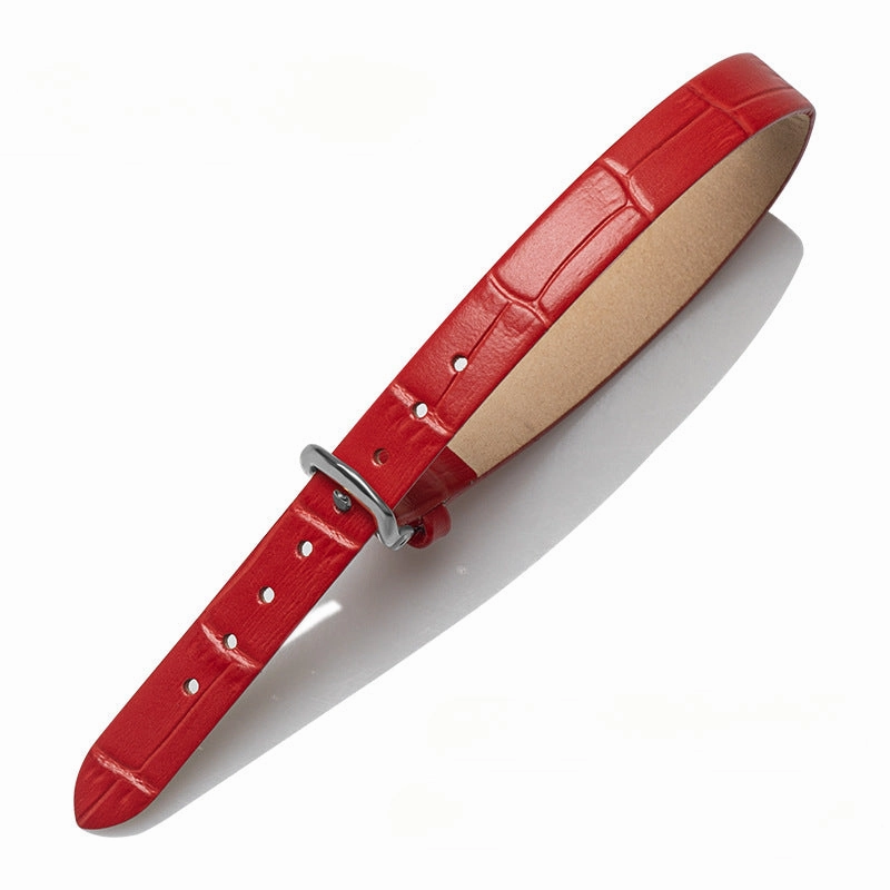 Wholesale Crocodile Patterned Bamboo Knot Patterned Cowhide Bracelets