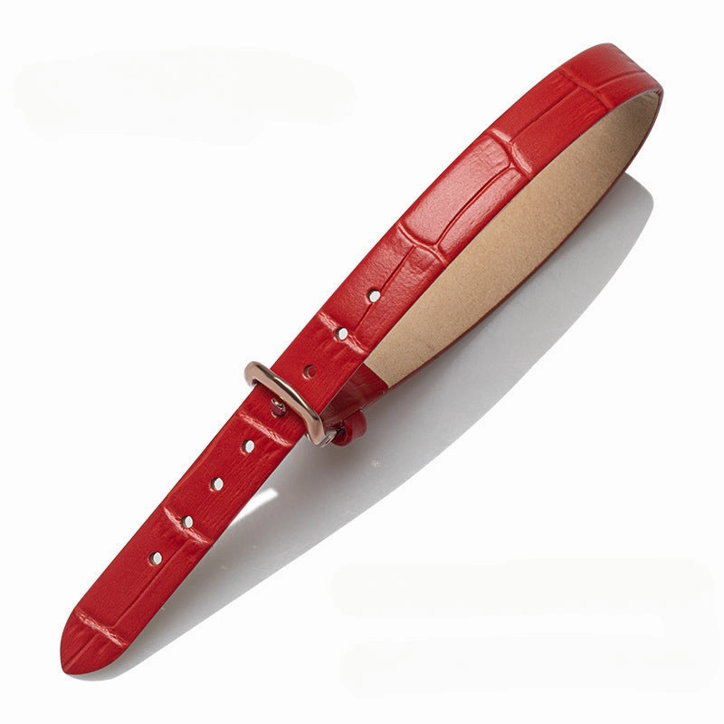 Wholesale Crocodile Patterned Bamboo Knot Patterned Cowhide Bracelets