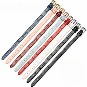 Wholesale Crocodile Patterned Bamboo Knot Patterned Cowhide Bracelets