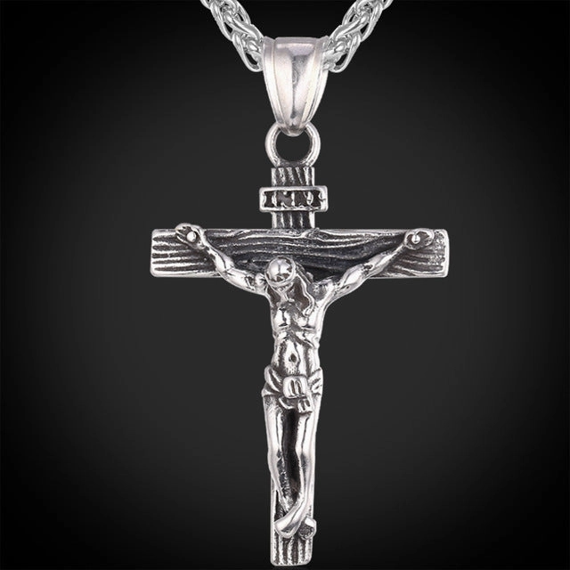 Wholesale Cross Men Pendant Alloy Necklaces