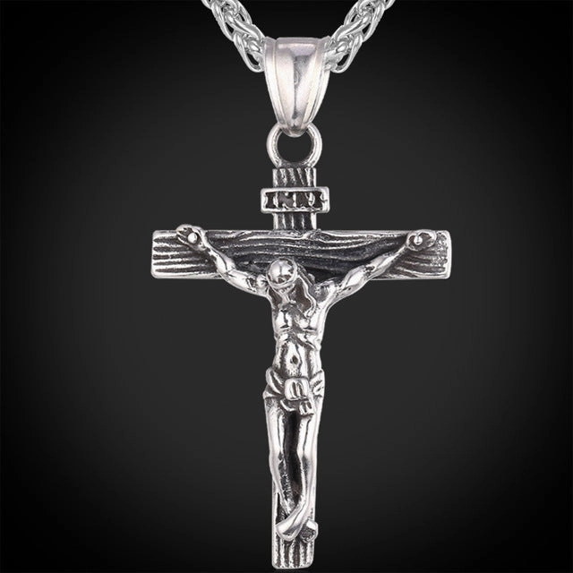 Wholesale Cross Men Pendant Alloy Necklaces