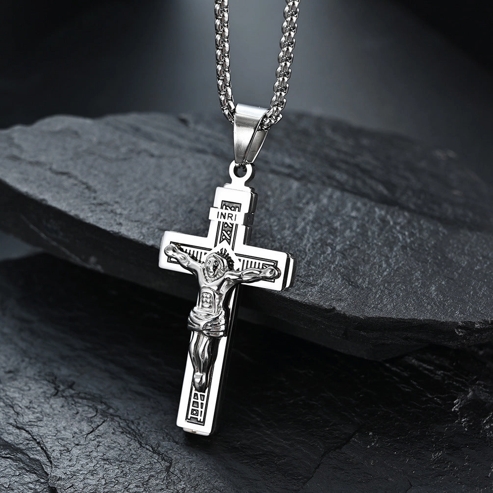 Wholesale Cross Pendant Alloy Necklace