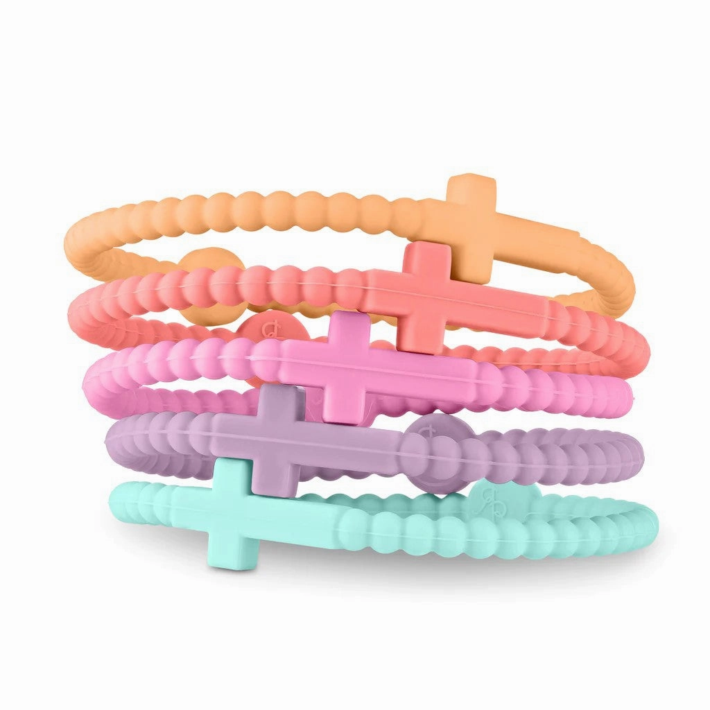 Wholesale Cross Silicone Bracelet