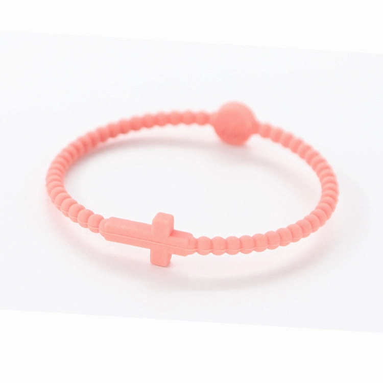 Wholesale Cross Silicone Bracelet