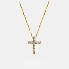 Wholesale Cross Stainless Steel Necklace