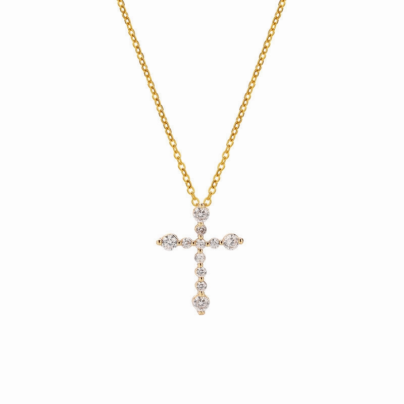 Wholesale Cross Stainless Steel Necklace