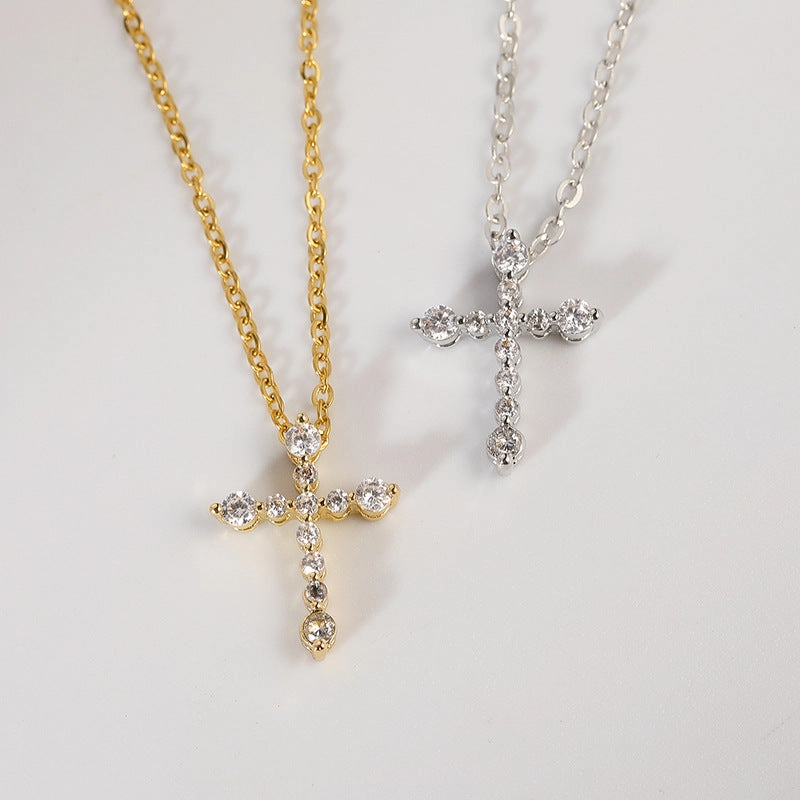Wholesale Cross Stainless Steel Necklace