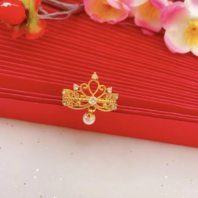 Wholesale Crown Pearl Ring
