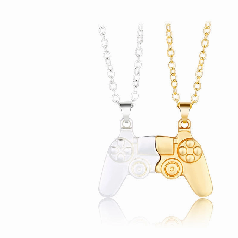 Wholesale Crystal Pendant Necklace Silver Color Women's Jewelry Accessories Zirconia Stone Inlaid Fashionable Design