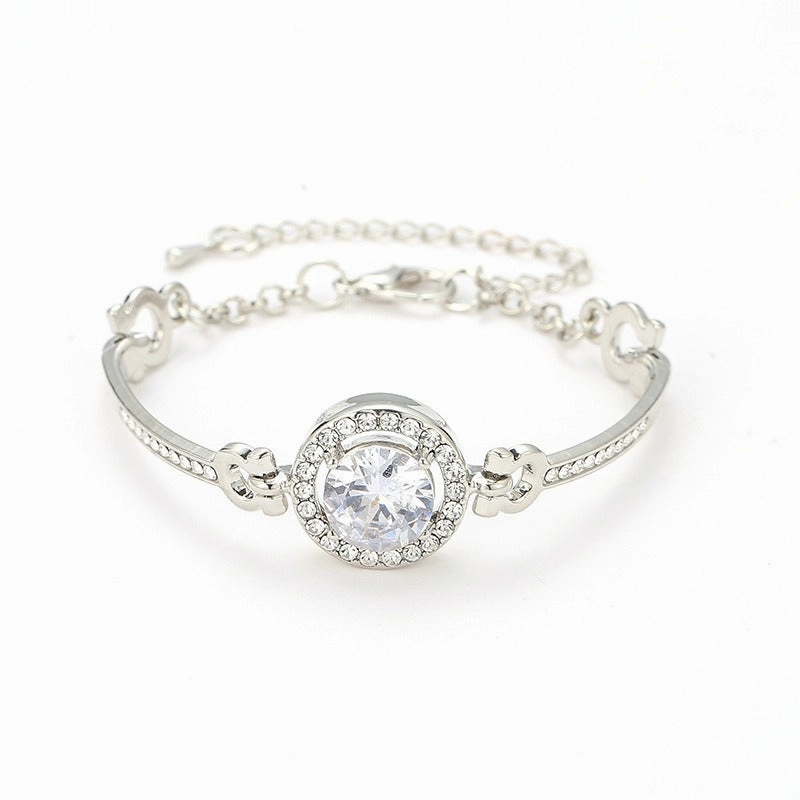 Wholesale Crystal Zircon Bangle Bracelet