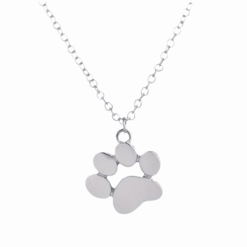 Wholesale Cute Animal Cat Paw Necklace