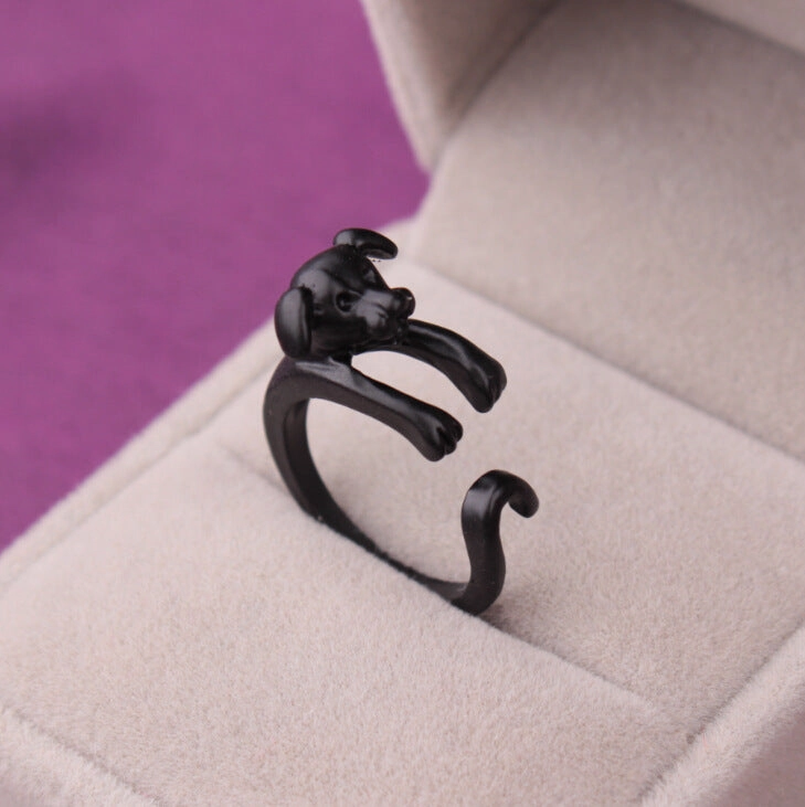Wholesale Cute Animal Opening Alloy Rings