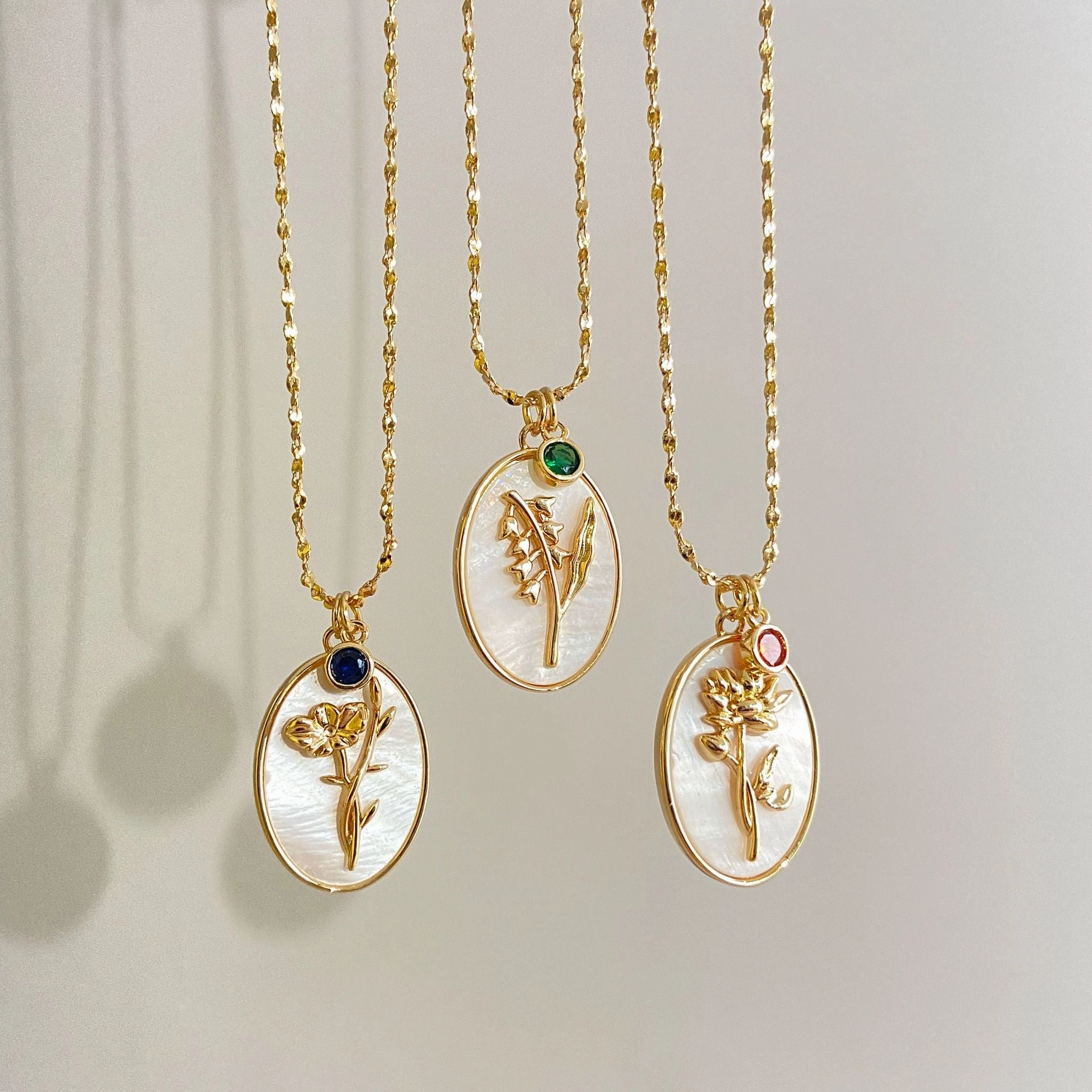 Wholesale December Flower Copper Necklace